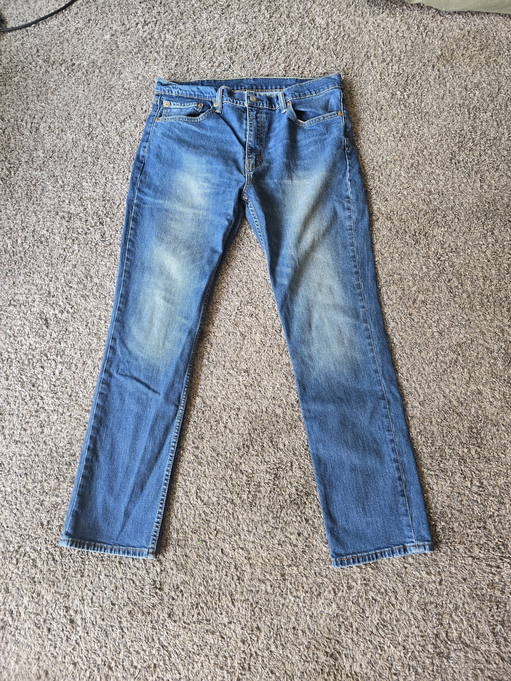 511 Levi's Men's Slim Jeans 38x32 in Medium Blue Wash
